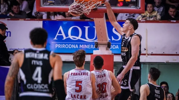 Partizanu bodovi u Čačku, ABA liga