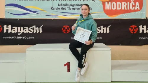 Isidora Borovčanin sutra nastupa na Karate 1 Series A u Larnaki