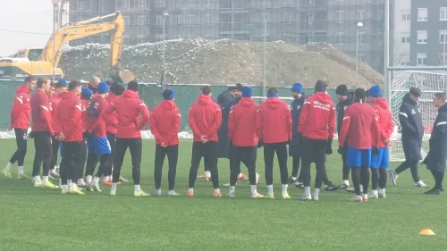 Borac obavio posljednji trening pred put u Ljubljanu, Premijer liga BiH