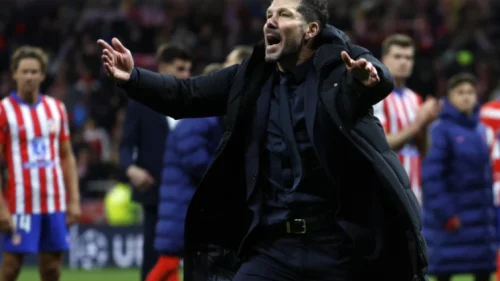 Simeone u potpunoj nevjerici, UEFA Champions League - Final stages