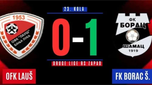 Šamčani pokorili Lauš, Druga liga  – Zapad