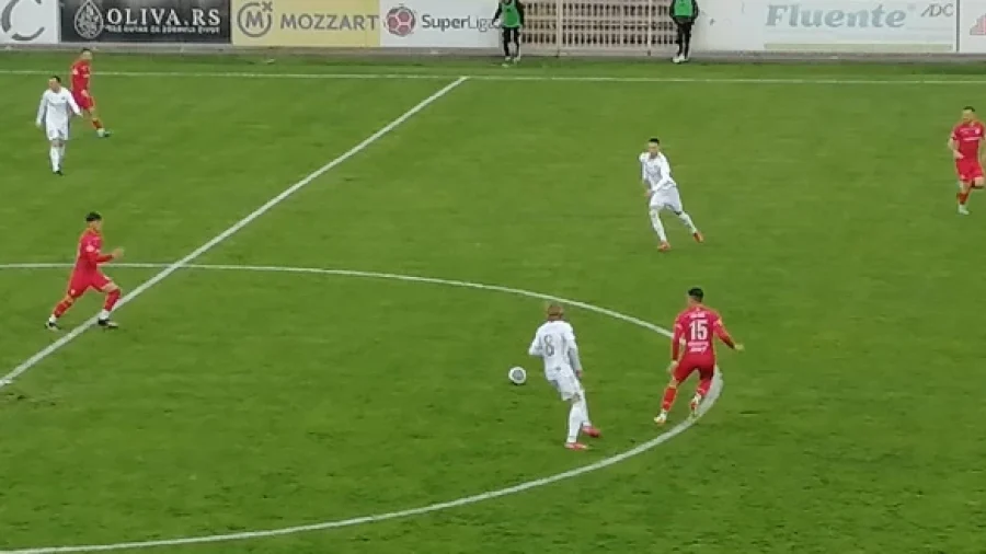 "Traktoristi" pobedom spustili Čukarički u play-out