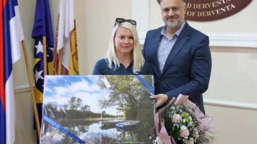 Gradonačelnik Dervente primio Jolandu Čeplak