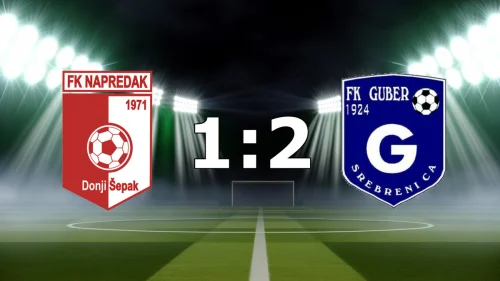 Guberu bodovi u Donjem Šepku, Druga liga  – Istok