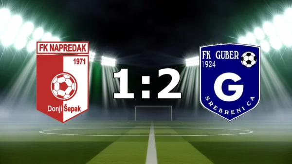Guberu bodovi u Donjem Šepku, Druga liga  – Istok