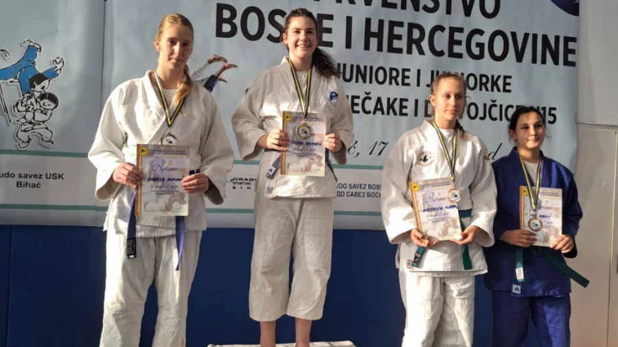 Dunja Grubačić šampionka BiH, Pržuljevoj i Nikolićevoj srebro