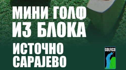 Mini golf iz bloka u nedjelju u Istočnom Sarajevu