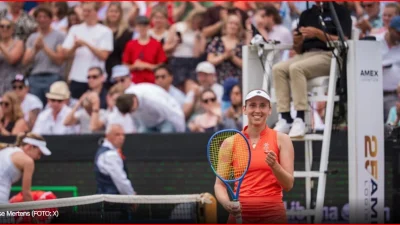 Elise Mertens u istorijskoj pobedi: Belgijanka spasila 11 meč lopti i izborila finale