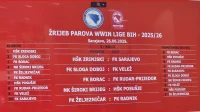Zrinjski - Sarajevo, prvo kolo