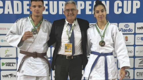 Ana Škiljević i Nikola Lubura na Evropskom prvenstvu za kadete