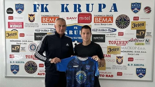 Aleksandar Antonić iz Borca u Krupu, Juniorska Premijer liga BiH