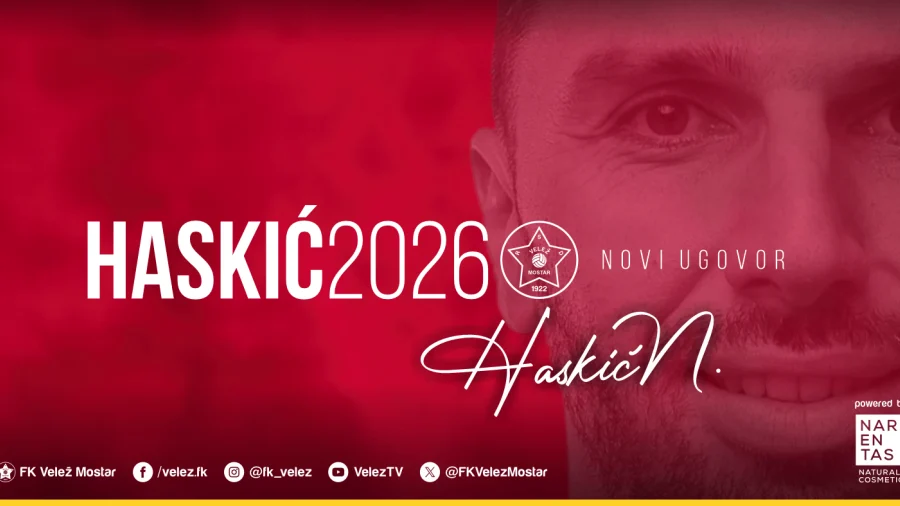 Haskić ostaje u Veležu, WWIN liga