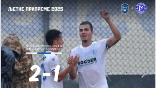Radnik poražen u Smederevu, Mozzart Bet Prva liga Srbije