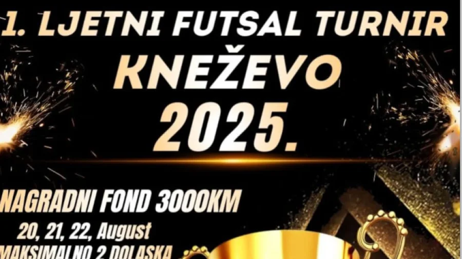 Futsal turnir Kneževo u avgustu