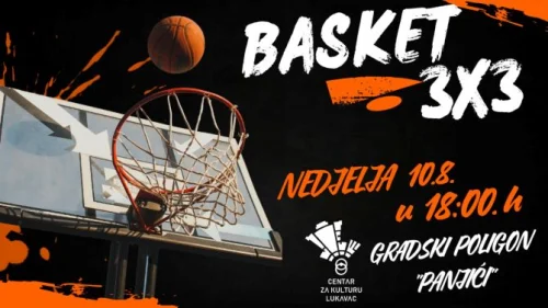 Basket 3×3 ponovo u Lukavcu: Dan sporta u sklopu „Ljeta u Lukavcu“