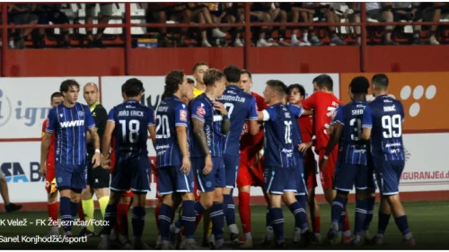 Derbi pod Bijelim Brijegom: Željezničar slavio u Mostaru, pet crvenih kartona i golčina Ericka!, WWIN liga