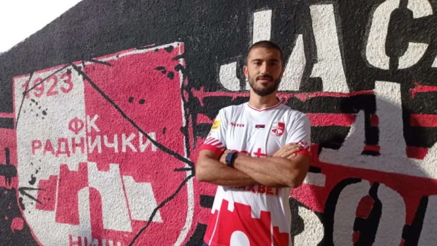 Nemanja Mićević u niškom Radničkom