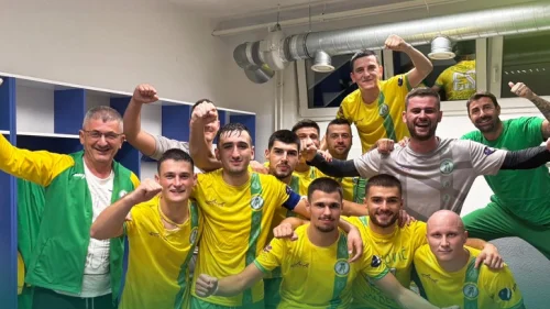 Bod za istoriju u Cazinu:  Debitant iznenadio aktuelnog šampiona, Premijer liga BiH