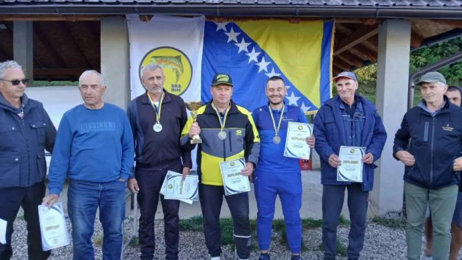 Muris Đug šampion Bosne i Hercegovine: Deseta titula za legendu sportskog ribolova