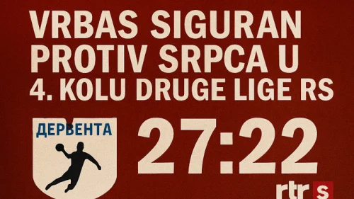  Vrbas siguran protiv Srpca u 4. kolu Druge lige RS, Druga liga Republike Srpske - Zapad