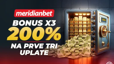 Meridian daje 200% bonusa: Zgrabi prednost u startu!