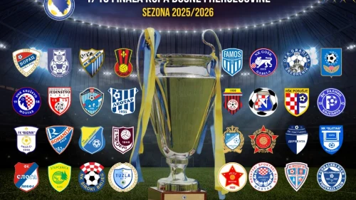 Službena lica za utakmice 1/16 finala Kupa Bosne i Hercegovine 2025/26., Kup Bosne i Hercegovine