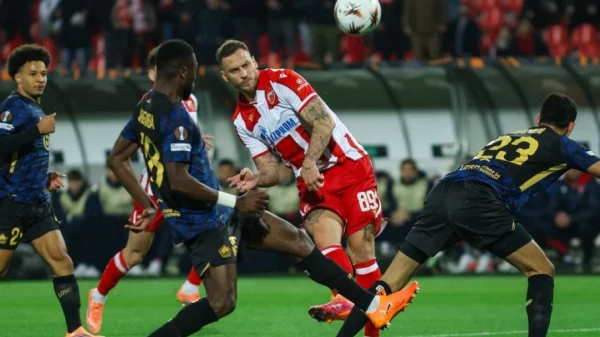 Crvena zvezda prekinula niz neuspeha – pobeda protiv Lila u Ligi Evrope, UEFA Europa League
