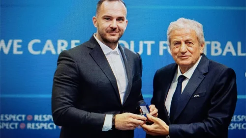 Vico Zeljković u Nionu na sastanku u UEFA