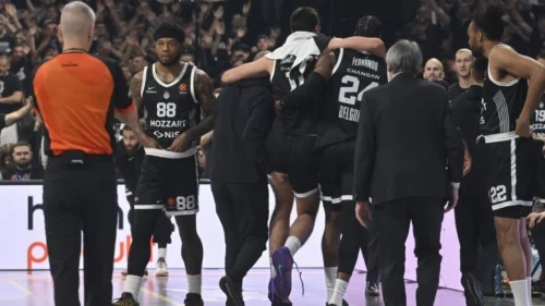 Peh za Partizan: Pokuševski van terena najmanje četiri nedelje, Euroleague