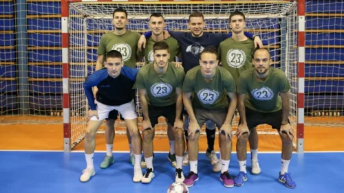 Derventa Mozzart futsal: Das Produkt/Sport Caffe 23 prvi polufinalista