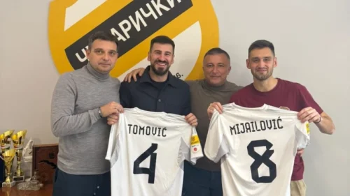 Čukarički na Božić produžio ugovore sa Tomovićem i Mijailovićem