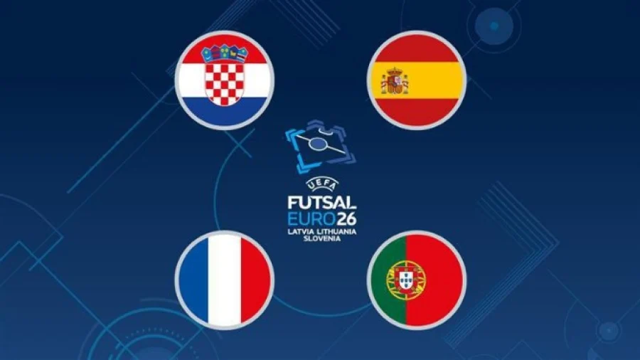Danas polufinala futsal EURO 2026 u Ljubljani: Španija i Portugal favoriti za finale
