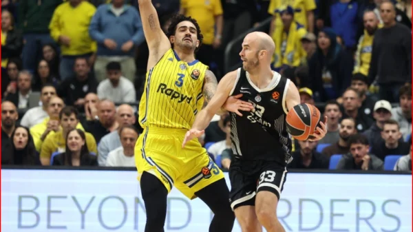 Partizan poražen u Tel Avivu, Euroleague