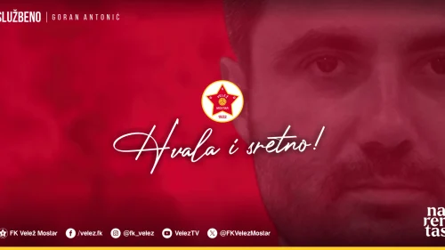 Antonić napustio Velež, WWIN liga