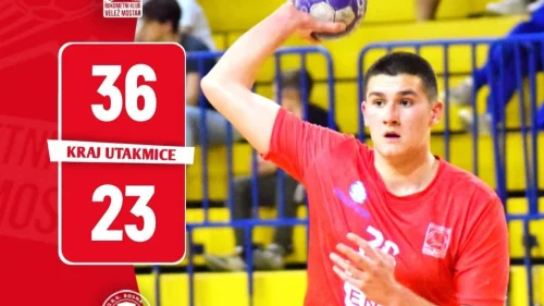 Rukometaši Veleža upisali još jednu pobjedu i približili se Premijer ligi, Liga Federacije - Jug