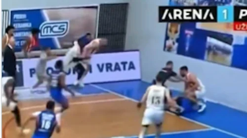 Tuča Kalinića i Čibeja, Euroleague