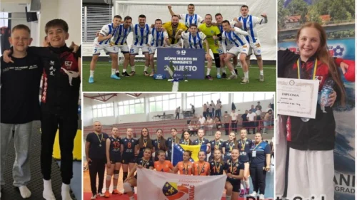 Lukavac u jednom vikendu dobio dva šampiona i tri vicešampiona BiH u čak tri sporta