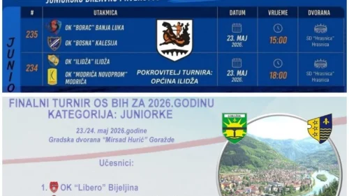 Odbojka: Nakon pionirskih i kadetskih finala, za vikend slijedi velika borba za juniorske titule BiH