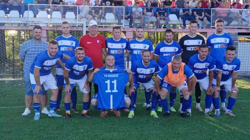 Oproštaj Gorana Popovića, humanitarna akcija za Peru Filipovića, Regionalna liga Republike Srpske - Centar