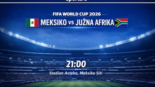 Meksiko – Južna Afrika (FIFA World Cup 2026, stadion Asteka, 21.00), SP2026 - Grupa A