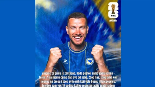 Džeko podigao atmosferu pred duel sa Kanadom: „Sada govori samo teren“, SP2026 - Grupa B