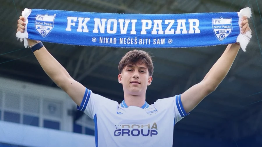 Mihajlo Petrović novi fudbaler Novog Pazara, Mozzart Bet Super liga Srbije - Play Off