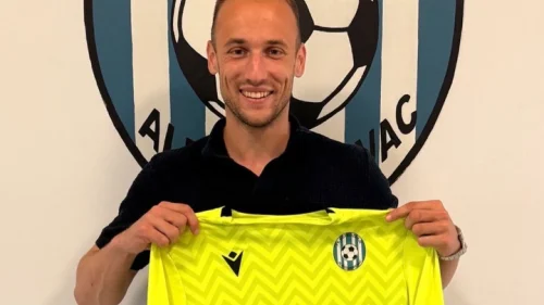 Pojačanje među stativama: Luka Kačavenda čuva gol Potkozarja, Druga liga Republike Srpske  - Zapad