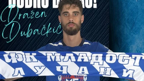 Dražen Dubačkić novi igrač Mladosti iz Lučana, Mozzart Bet Super liga Srbije