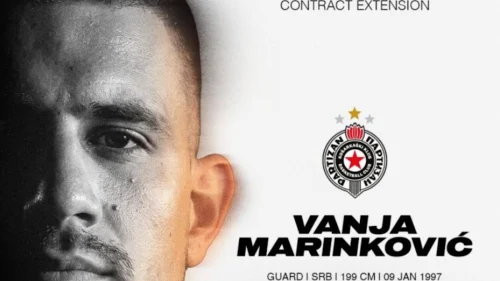 Partizan potvrdio: Vanja Marinković ostaje u Humskoj, Euroleague