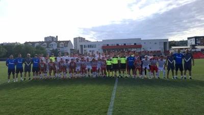 Juniori i pioniri Crvene zvezde igrali protiv Sloge u Doboju (FOTO)