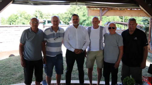 Žunić ugostio zlatne iz Minhena