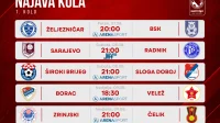 Derbi susret između Borca i Veleža pripao Musiću, Bandić sudi Sarajevu, a Ljajić u Mostaru