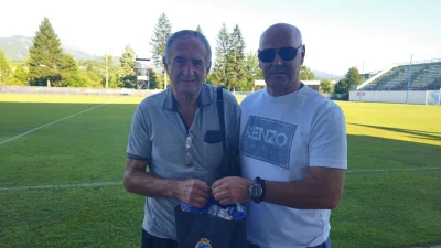 Dragan Kulina ponovo na utakmici Slavije, na stadionu ga sačekao poklon