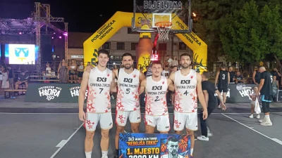Okončan ligaški dio: Finalni turnir 3x3 Srpske u Banjaluci